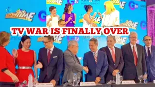 TV WAR IS FINALLY OVER!NARITO Ang MASAYA at NAKAKATOUCH na GANAP sa CONTRACT SIGNING Ng ITS SHOWTIME