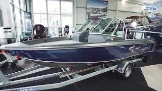 FINVAL 555 Fish Pro - Aluminium Angelboot powered by Bootscenter B1