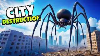 I Destroyed a CITY To Stop the SPIDER Invasion! - Kill It With Fire 2