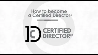 How to become a Certified Director®