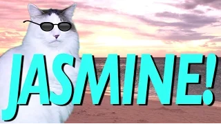 HAPPY BIRTHDAY JASMINE! - EPIC CAT Happy Birthday Song