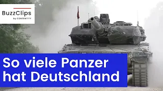 Leopard, Puma, Marder: So viele Panzer hat Deutschland