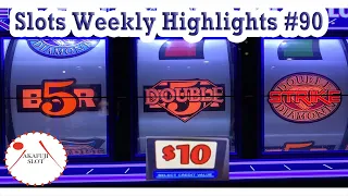 Slots Weekly Highlights #90 to You who are busy★Handpay Jackpot Slot Video 赤富士スロットCosmopolitan Vegas