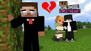 Alex's Childhood Sweetheart: JEALOUS HEROBRINE: SAD MINECRAFT ANIMATION