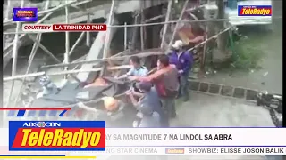 NDRRMC: 5 patay sa magnitude 7.0 na lindol sa Abra | TELERADYO BALITA (28 July 2022)