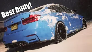 This is why I daily drive my F80 BMW M3! Even a winter snow storm can't stop it!