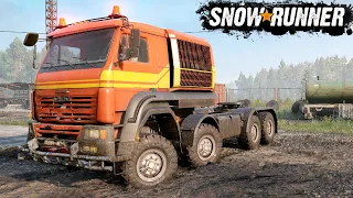 Rosyjskie ciężarówki - SnowRunner | #10