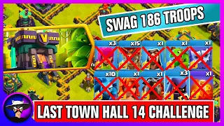 Easily 3 Last Town Hall 14 Challenge | How to Complete Last Town Hall 14 Challenge