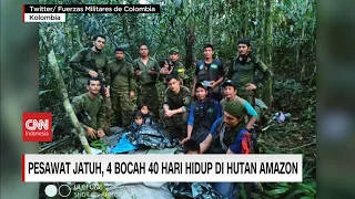 Pesawat Jatuh, 4 Bocah 40 Hari Hidup di Hutan Amazon