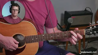 Viva La Vida Guitar Tutorial // Fingerstyle // Coldplay