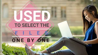 Select multiple files or files by selected item