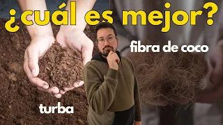 ¿Turba o fibra de coco? 🥥