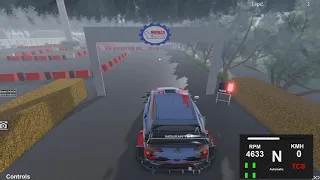 Monza WRC - WRC Roblox game - 20 FPS lap