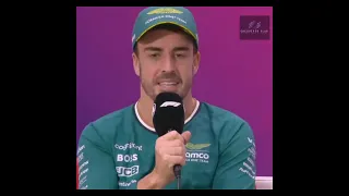 Fernando Alonso : You have a very Expensive Driver | Cheeky Response to Mercedes and George 😅