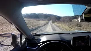 Rough Road 001 | Toyota RAV4 TRD Off Road Driven on a Unpaved Road