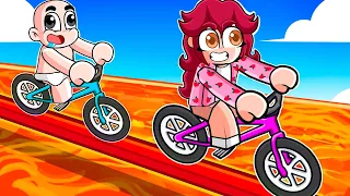 ¡COMPLETAMOS EL OBBY IMPOSIBLE en BICI! 💥🤣