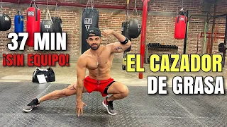 Cardio Hiit El Cazador de Grasa (37 Minutos) Rutina Para Quemar Grasa y NO perder MÚSCULO