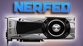 GTX 1070 Official Specs - The NERF is REAL (1070 vs 1080 Gap)