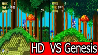 Sonic & Knuckles VS Sonic 3 HD (Full HD)