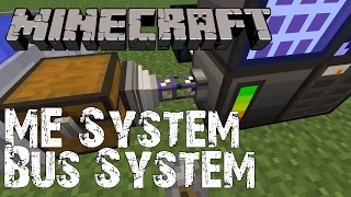 Minecraft Tutorial - ME System - Import und Export Bus