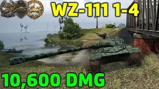 World Of Tanks | WZ-111 1-4 - 10600 Damage - 7 Kills