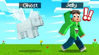 MINECRAFT But MOBS Turn INTO GHOSTS! (Creepy)