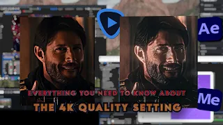 4K QUALITY SETTING+ FREE CC | after effects+media encoder+ topaz ai|