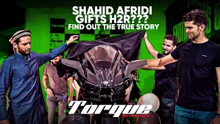 2018 Kawasaki Ninja H2R with Shahid Afridi | Unveiling The Speedster | Torque Motorsports