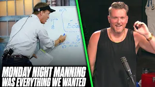 Pat McAfee's Thoughts On The Monday Night Manning Football Broadcast