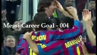 Messi 004 -Messi's Fourth Career Goal -15 Jan 2006 Barcelona Vs Athletic La Liga 2005-06