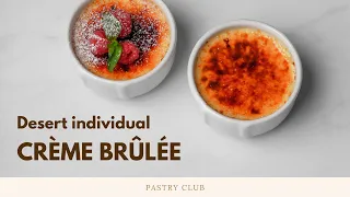 Rețeta de Crème brûlée | Pastry Chef Eugen Ursu