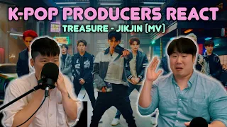 Musicians react & review ♡ Treasure - JIKJIN (직진) (MV)