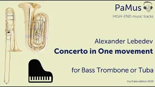 Alexander Lebedev: Concerto in One movement for Bass trombone or Tuba