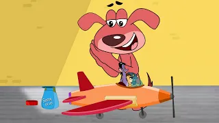 Rat A Tat Aeroplane kids love the most Funny Animated dog cartoon Shows For Kids Chotoonz Tv