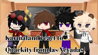 Karmaland react to Quackity from Las Nevadas || Karmaland x Dsmp || Yuli_Quacks