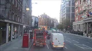 FULL ROUTE VISUAL | London Bus Route 22: Oxford Circus - Putney Common |