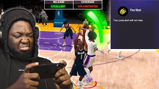 I unlocked AIMBOT and had the CRAZIEST ENDING EVER! NBA 2K23 Mobile My Career Ep 10