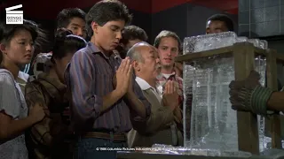 When your bet is to chop blocks of ice | The Karate Kid Part II | Binge Comedy