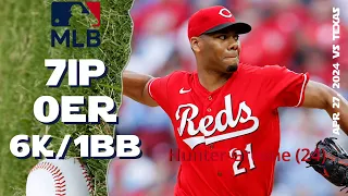 Hunter Greene, April 27, 2024 | MLB highlights