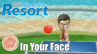 "In Your Face" Stamp | Table Tennis Match | Wii Sports Resort (Wii) #48