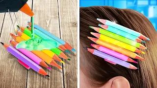 Rainbow Crafts You Can Make With 3D Pen, Glue Gun, And Epoxy Resin