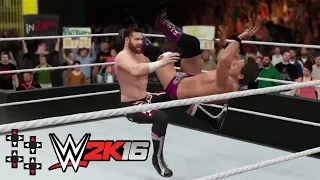 Clash of Champions 2016: Sami Zayn vs. Chris Jericho — WWE 2K16 Match Sims