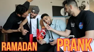 I BROKE MY FAST PRANK!! * Ramadan Prank Wars*