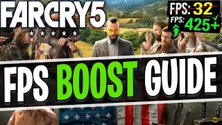 FAR CRY 5 - How to BOOST FPS, FIX STUTTER AND LAG