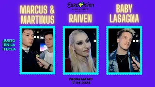 8x21 | Interview with Marcus & Martinus (Sweden), Raiven (Slovenia) y Baby Lasagna (Croatia)