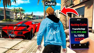 I HACKED My Big Brother In GTA 5 RP..