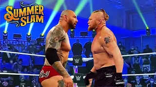 BATISTA VS BROCK LESNAR | WWE FULL MATCH | WWE 2K23 GAMEPLAY PS5 | 4K