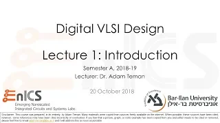 DVD - Lecture 1:  Introduction