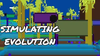 Simulating Evolution: Rivers & Lakes, Day & Night cycle, and Animations! #evolution #simulation