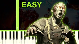 Call of Duty Black Ops | Zombies Theme - EASY Piano Tutorial